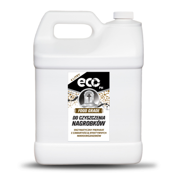 Eco-pH Nagrobek - enzymatyczny płyn do czyszczenia nagrobków i pomników - 1L